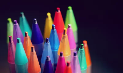 Verschillende kleuren potloden